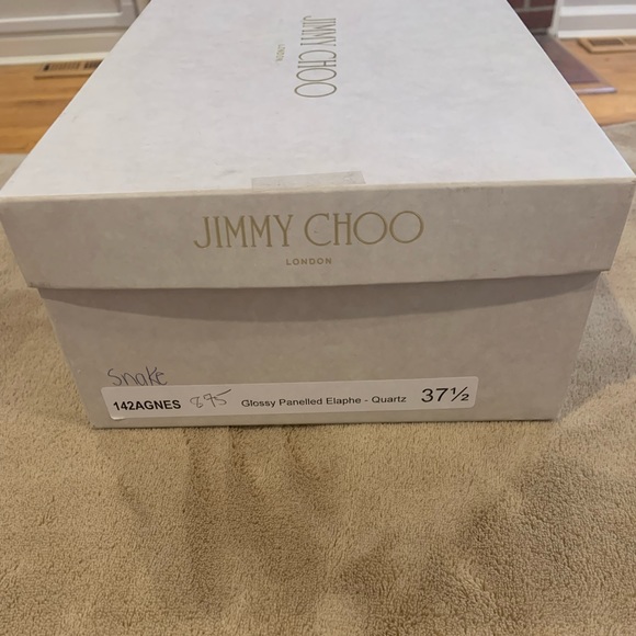 Jimmy Choo Empty Shoe Box (No paper liner no dustbag) - Picture 3 of 3